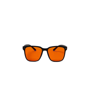 V1 Black Frame - Orange Lens (Blue Light Blocking)