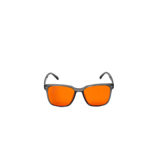 V37 Transparent Gray Frame - Orange Lens (Blue Light Blocking)