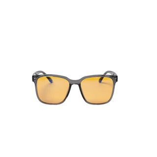 V55 Transparent Gray Frame - Yellow lens (Blue Light Blocking)
