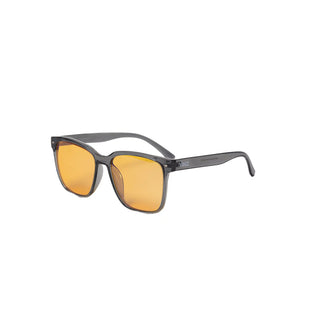 V55 Transparent Gray Frame - Yellow lens (Blue Light Blocking)